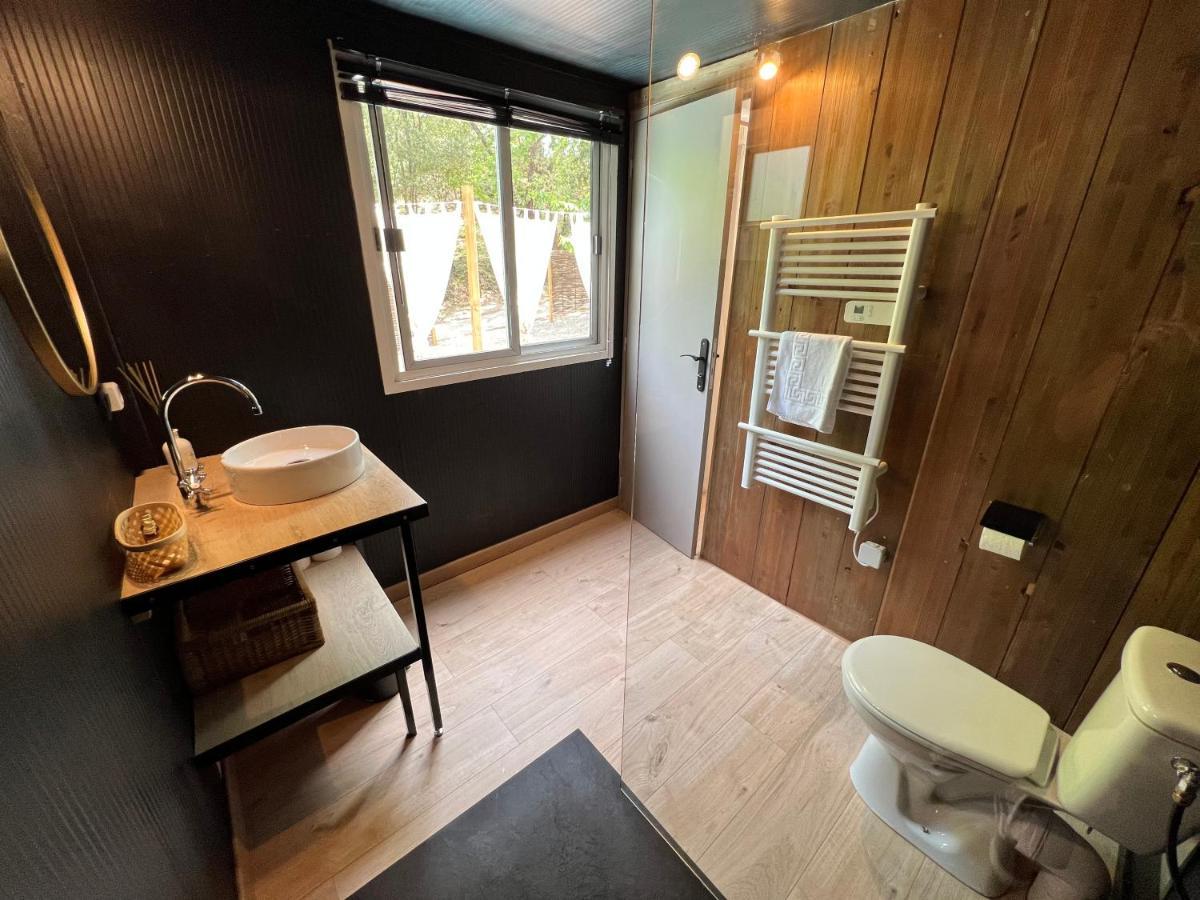 Superbe Cabane Jacuzzi Jardin Clim Wifi Parking Meyreuil Exterior photo
